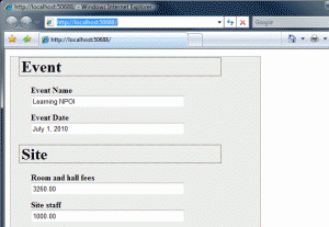 NPOI - ASP.NET Form used to populate a Excel Template