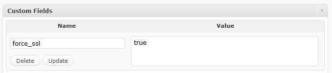 WordPress Custom Force SSL Plug-in